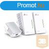 TP-LINK Powerline AV600 2x100Mbps + Wireless N-es 300Mbps, T