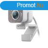 Logitech StreamCam 1080p Mikrofonos, piszkosfehr webkamera
