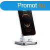 Satechi Aluminum 2-in-1 Magnetic Wireless Charging Stand Whi