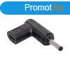 Akyga AK-ND-C05 USB Type-C/3,5x1,35mm Laptop Adapter Black