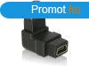 DeLock Adapter USB-B mini 5pin male/female 90angled
