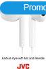 JVC HA-F17M Earbud Headset White
