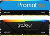 Kingston 32GB DDR4 3200MHz Kit(2x16GB) Fury Beast RGB Black