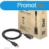 Club3D DisplayPort to VGA Cable 2m Black