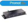 Startech 4-portos USB3.0 HUB Aluminum