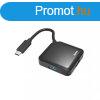 Hama 4 Port USB3.2 Type-C Hub Black