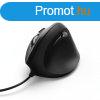 Hama EMC-500 Vertical Ergonomic Mouse Black