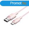 Vention USB 2.0 A Male to C Male 3A Aluminum Alloy Type cabl