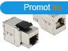 DeLock Keystone modul, RJ45-aljzat > RJ45-aljzat, Cat.6A