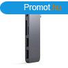 Satechi Type-C Pass-Through USB Hub Space Gray