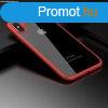 iPhone X IPAKY Tok TPU Frame Keret Piros
