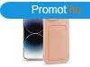 Apple iPhone 14 Pro szilikon htlap krtyatartval - Card Ca