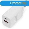 Digitus DA-10062 USB-C/USB-A DualPort Charger 30W White