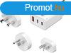 Sandberg 65W 3in1 Travel Charger USB-C/A White