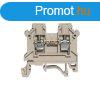 SCREW TERMINAL BLOCK 4MM2 HF PA66 UL94, RED