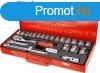 EXTOL PREMIUM dugkulcs klt., CV., racsnis 45fog ; 1/2&#