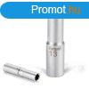 FORTUM dugfej, hossztott, 1/4&#039;, 13mm, 61CrV5, mat
