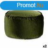 Puff Brsony Zld 60 x 39 x 60 cm (2 egysg) MOST 39824 HELY