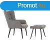 Fotel DKD Home Decor Fekete Szrke Fm 69 x 77 x 91 cm MOST 