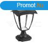 2W LED Szolr lmpa fekete szn 3000K, 6000K IP44 (V-TAC)