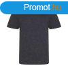 JT001 tri-blend rvid ujj frfi pl Just Ts, Heather Charc
