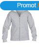 Cipzros kapucnis gyerekpulver, Gildan GIB18600, Sport Grey