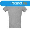 B&C B02E unisex rvid ujj pl, sport grey - 2XL