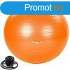Gimnasztikai labda pumpval , 75 cm, narancs, MOVIT