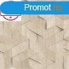 Brut halvny barna fa 3D geometriai mints tapta M74407