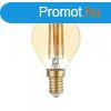 LED gmb, E14, G45, 4W, 2700K, 400lm, ARANYOZOTT FILAMENT - 