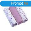 BabyOno Sznes textilpelenka 3db-os #Lila-348/04