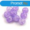 Roppantott veg gyngy - Purple - 8mm