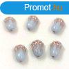 Tulip Bud - cseh prselt veggyngy - Light Blue Copper - 12