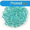Cseh csiszolt goly gyngy - Transparent Light Teal - 4mm