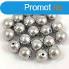 Cseh prselt goly - Silver - 6mm
