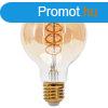 Aigostar LED Filament izz A80 E27 4W 2200K Borostyn brva