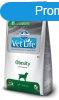 Farmina Vet Life Natural Diet Dog Obesity FIsh 12 kg
