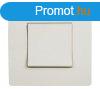 EL BASIC TG115 1 BUTTON CROSS WAY SWITCH CREAM-OLD