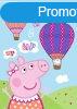 Peppa Malac Hot Air Balloon polr takar 100x140cm