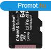 Kingston 64GB Canvas Select Plus Class 10 UHS-1 microSDXC (S