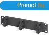 DIGITUS DN-10-ORG-1U-B 10" 1U gyrs fekete kbelrendez
