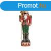 Dekoratv Figura Ditr Piros LED Fny Polyresin 20 x 86 x 