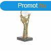 Dekoratv Figura DKD Home Decor Gyanta Kristly (13.5 x 13.5