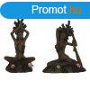 Dekoratv Figura Home ESPRIT Barna Yoga Indiai Frfi 13 x 6 