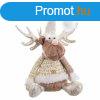 Figurk Termszetes Szarvas 20 x 12 x 36 cm MOST 16188 HELYE