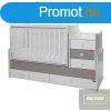 Lorelli Maxi Plus kombi gy 70x160 - White & String J
