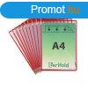 Bemutattbla A/4 DJOIS aclkeretes piros