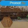 12db 3D DIY Retro s Egyszer Faszemcss ntapad Padlmatri