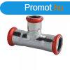 FixTrend Steel Press sznacl szktett T-idom, 88.9 - 42 - 