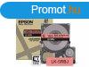 Epson LK-5RBJ cmkeszalag (18mm) Black on Matte Red - 8m